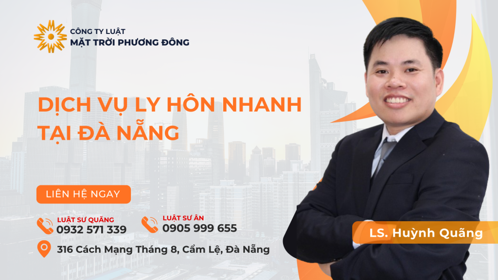 DỊCH VỤ LY HÔN NHANH TẠI ĐÀ NẴNG