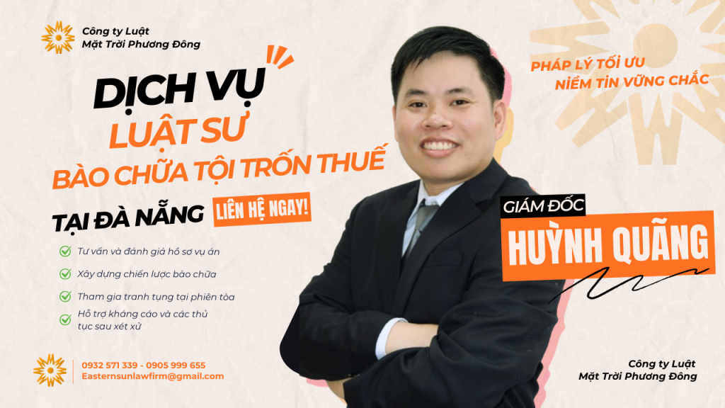 LUẬT SƯ BÀO CHỮA TỘI TRỐN THUẾ