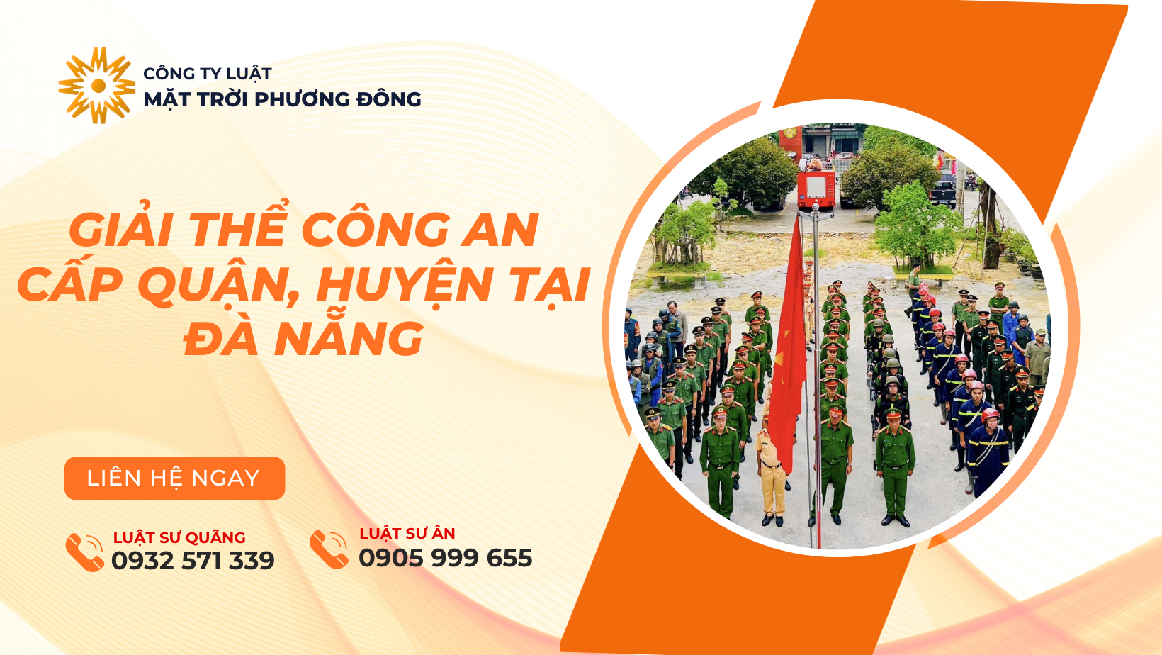 giải thể công an cấp quận, huyện tại đà nẵng