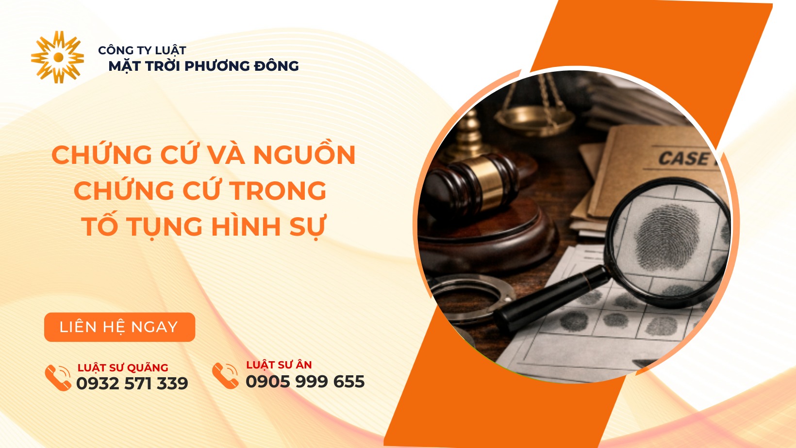 CHỨNG CỨ VÀ NGUỒN CHỨNG CỨ TRONG TỐ TỤNG HÌNH SỰ