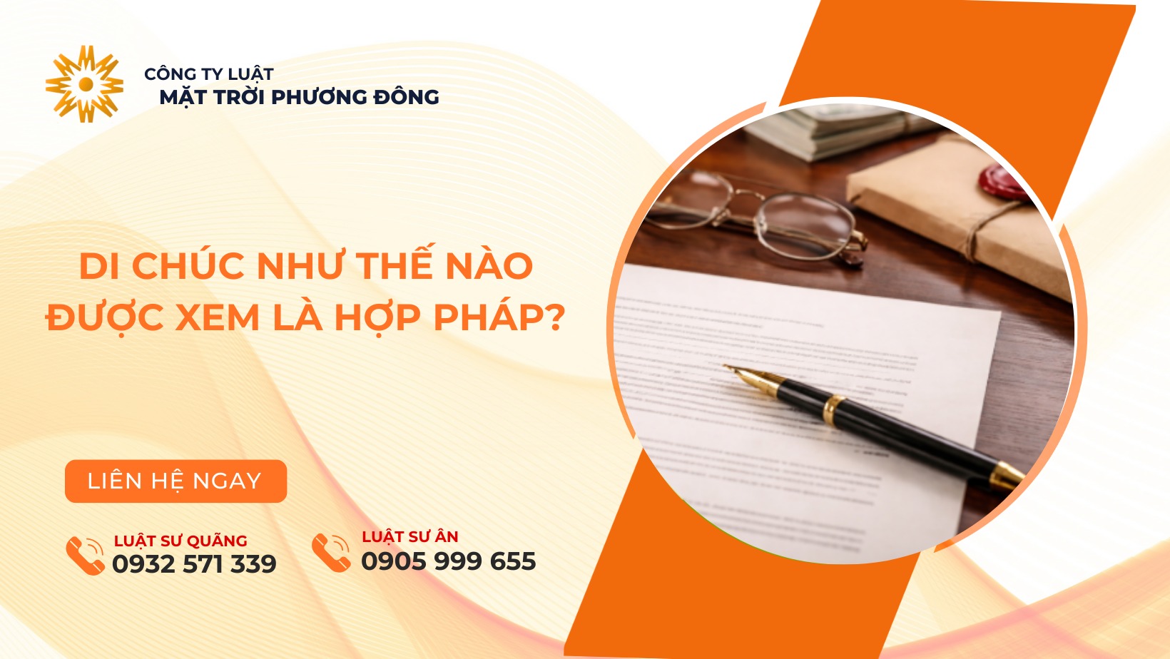 DI CHÚC NHƯ THẾ NÀO ĐƯỢC XEM LÀ HỢP PHÁP?