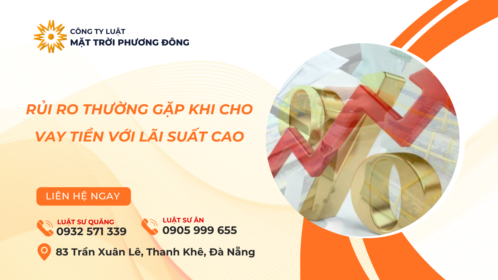 RỦI RO THƯỜNG GẶP KHI CHO VAY TIỀN VỚI LÃI SUẤT CAO