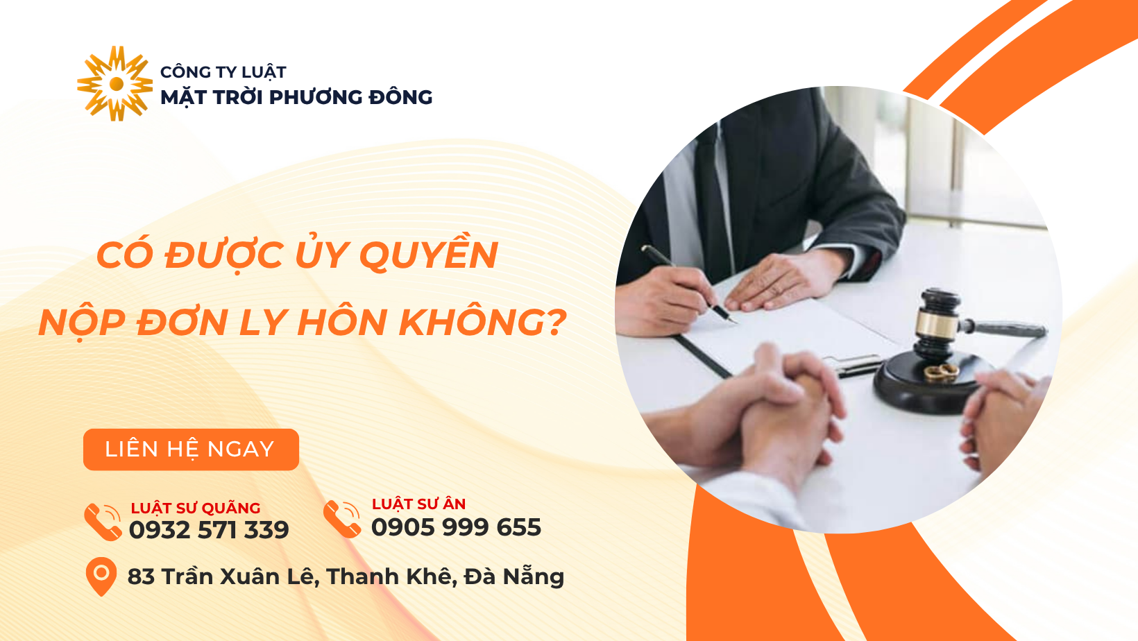 Có được ủy quyền nộp đơn ly hôn không?
