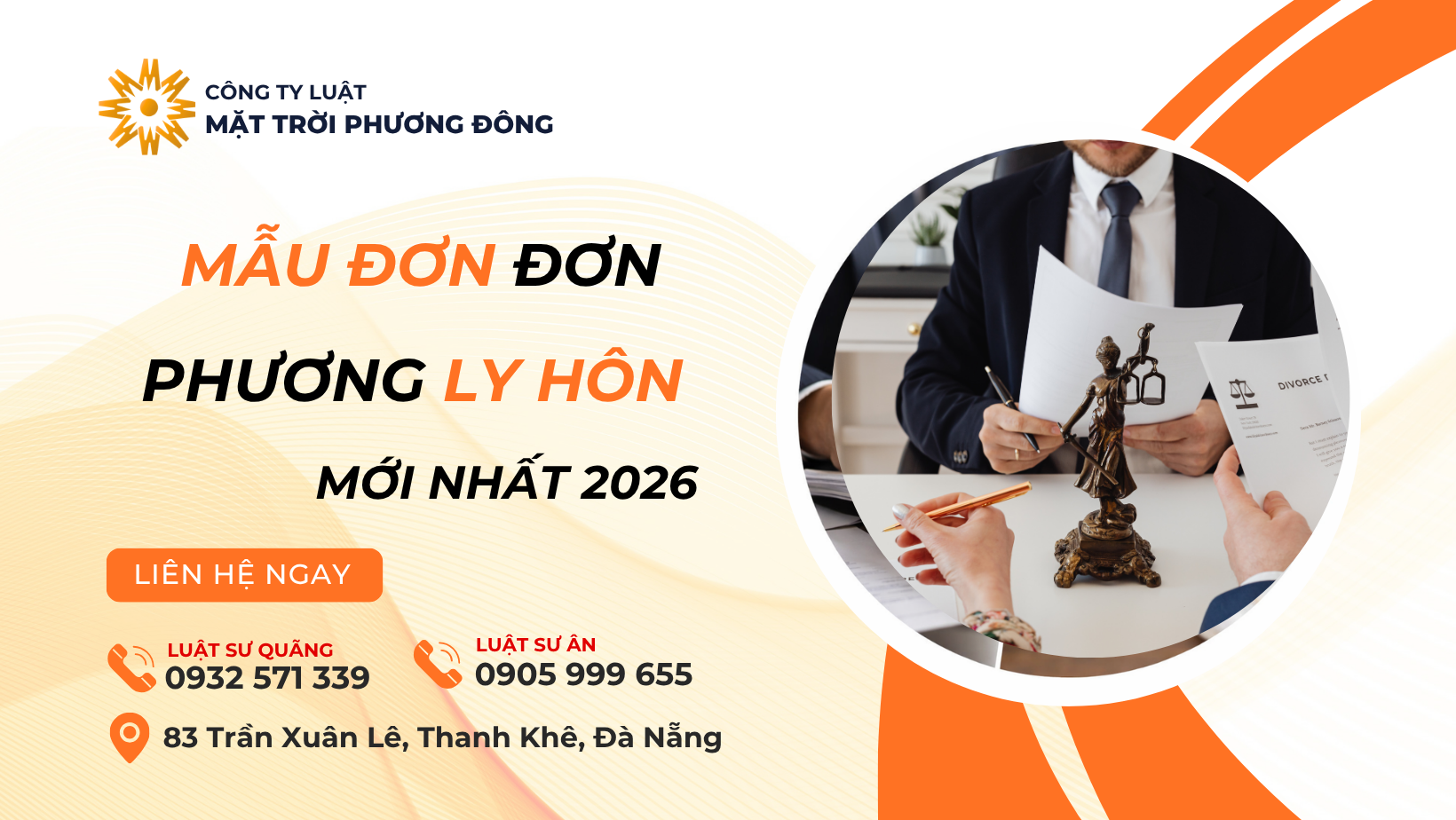 MẪU ĐƠN ĐƠN PHƯƠNG LY HÔN MỚI NHẤT 2026