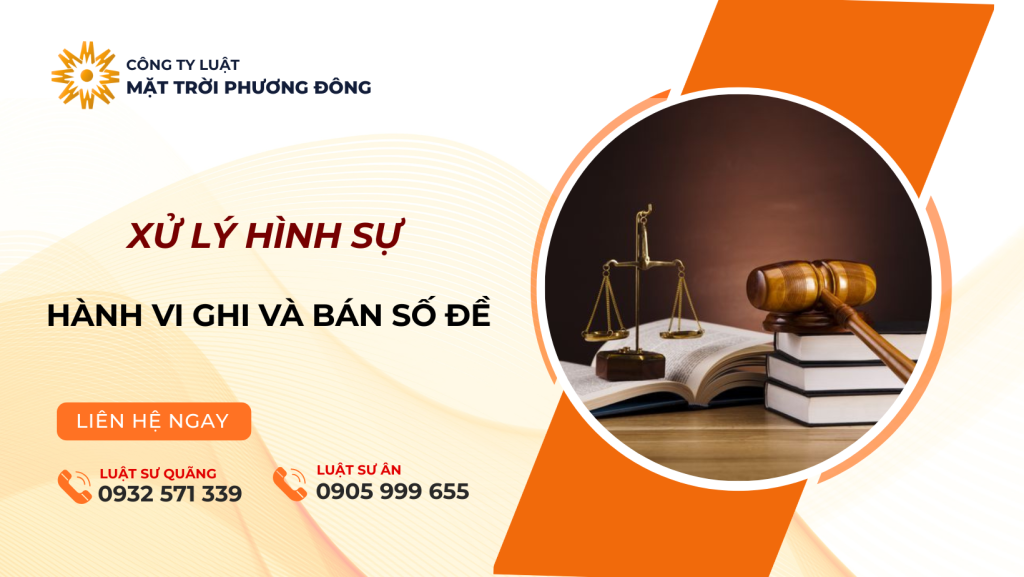 Trong thực tiễn đấu tranh phòng, chống tệ nạn cờ bạc, các hành vi liên quan đến hoạt động ghi số đề, bán số đề vẫn diễn ra khá phổ biến.