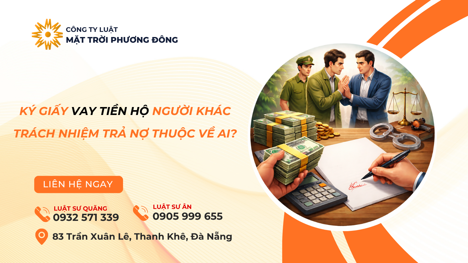 Ký giấy vay tiền hộ người khác: Trách nhiệm trả nợ thuộc về ai?