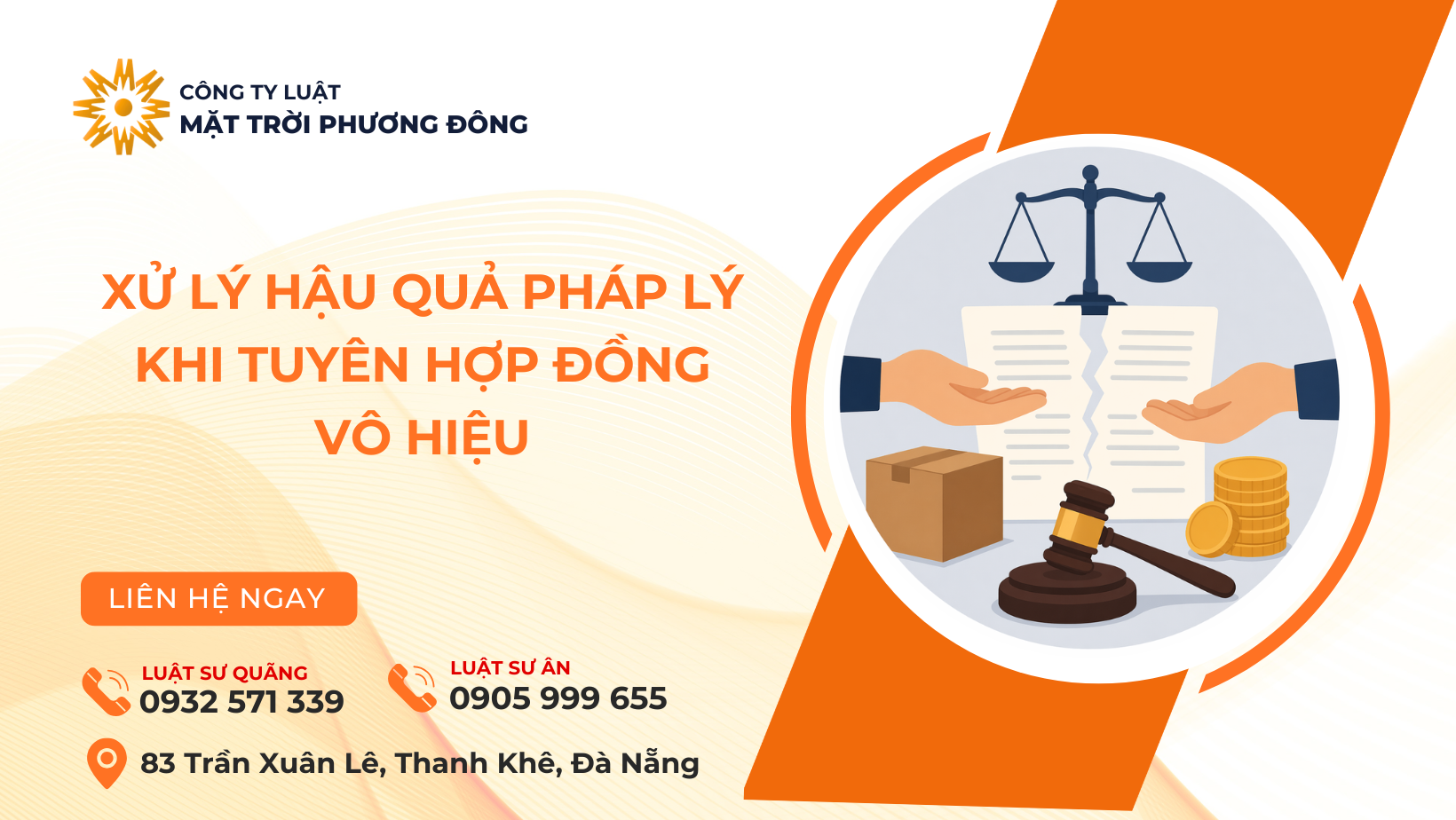 Trong thực tiễn giao dịch dân sự và thương mại, không phải mọi hợp đồng được giao kết đều có hiệu lực pháp luật. Khi hợp đồng bị tuyên vô hiệu