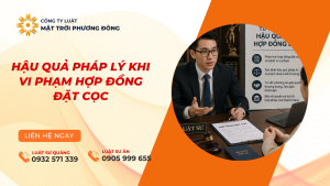 hậu quả pháp lý khi vi phạm Hợp đồng đặt cọc