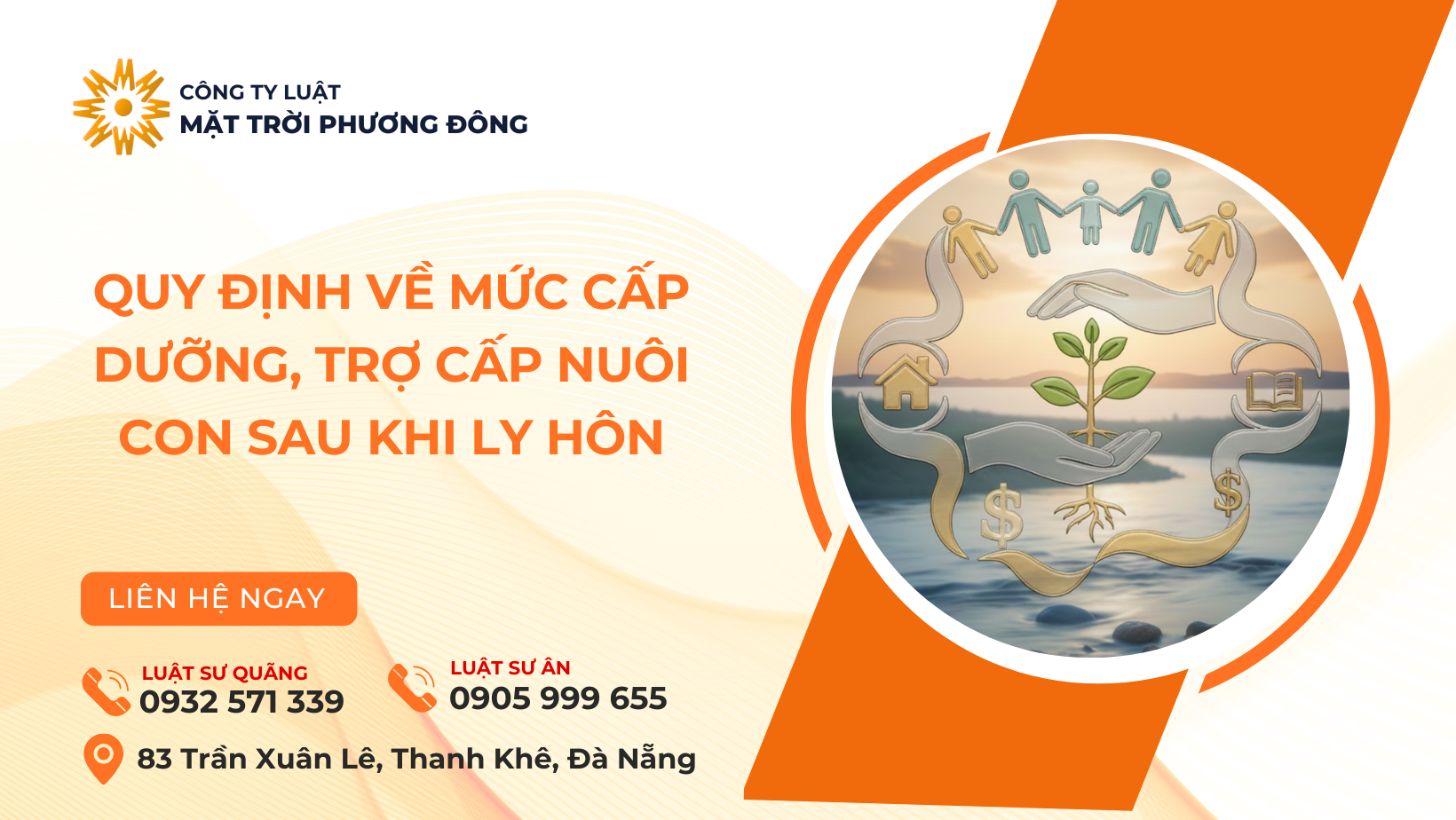 QUY ĐỊNH VỀ MỨC CẤP DƯỠNG, TRỢ CẤP NUÔI CON SAU KHI LY HÔN
