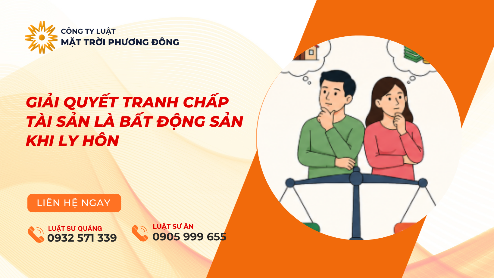 thẩm quyền giải quyết thủ tục ly hôn có tranh chấp tài sản là bất động sản