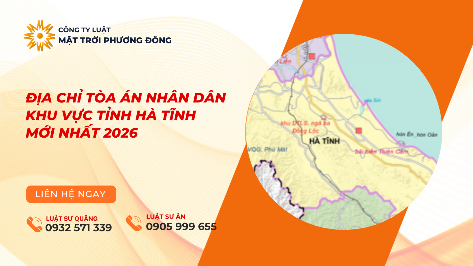 ĐỊA CHỈ TÒA ÁN NHÂN DÂN KHU VỰC TỈNH HÀ TĨNH MỚI NHẤT 2026