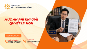 mức án phí khi giải quyết ly hôn