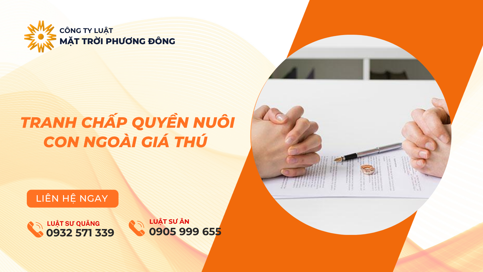 giải quyết tranh chấp về quyền nuôi con ngoài giá thú