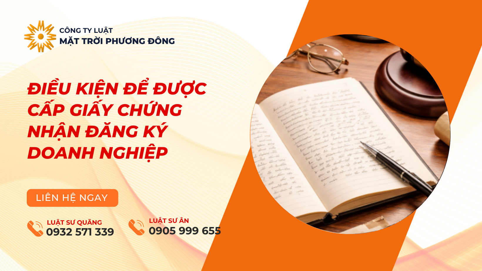 điều kiện để được cấp giấy chứng nhận đăng ký thành lập doanh nghiệp